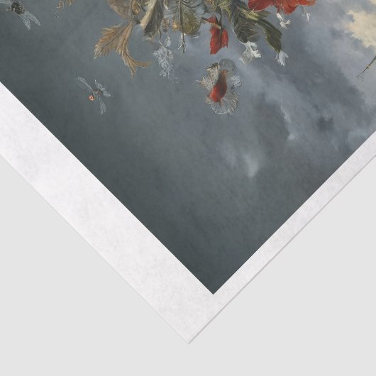 Bloemenvrouw Renaissance in Venetië Tissuepapier (Detail)