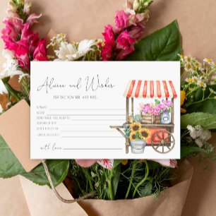 Bloemenwagen - Advies en wensen vrijgezellenfeest Briefpapier
