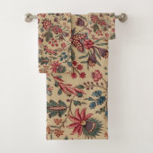 Bloemenwandtapijt Naaldwerk Flower Art Bad Handdoek (Insitu)