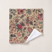 Bloemenwandtapijt Naaldwerk Flower Art Bad Handdoek (Wasdoekje)