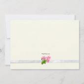 Bloemenwater kan uitnodigen kaart (Achterkant)