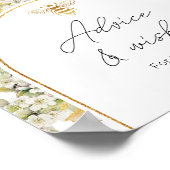 Bloemenweide bijen advies en wensen voor Passen ge Poster (Hoek)