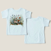 Bloemenweide botanische tuinen bloemen (Ontwerp Voorkant & Achterkant)