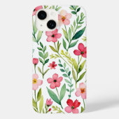 Bloemenweide Case-Mate iPhone Case (Achterkant)