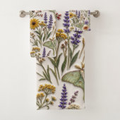 Bloemenweide Flora Maangodin Botanisch Bad Handdoek (Insitu)