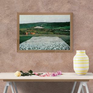 Bloemenweide in het noorden poster