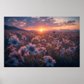 Bloemenweide Poster (Voorkant)