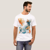 Bloemenweide t-shirt (Voorkant volledig)