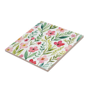 Bloemenweide Tegeltje