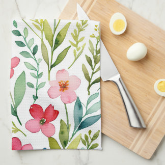 Bloemenweide Theedoek