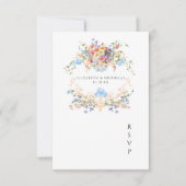 Bloemenweide | Trouwbloemen Wapen RSVP (Voorkant)