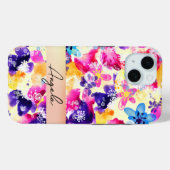 Bloemenweide Vervallen Bloemen Case-Mate iPhone Case (Achterkant (horizontaal))