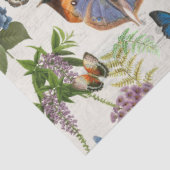 Bloemenweide Vlinder Ephemera Decoupage Tissuepapier (Detail)