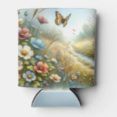 Bloemenweide Vlindertuin Blikjeskoeler (Voorkant)