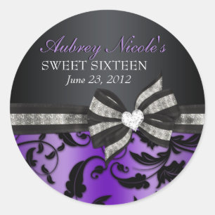 Bloemenwerveling Sweet Sixteen Sticker