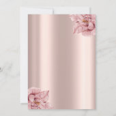 Bloemenwijn Brunch & Bubbly Roos Gold Kaart (Achterkant)