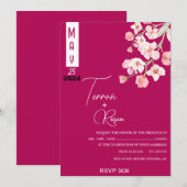 Bloemenwijn Kaart (Voorkant / Achterkant)