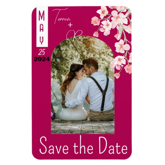 Bloemenwijn Magneet (Verticaal)