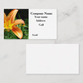 Bloemenwinkel en voorgeleidingen visitekaartje (Voorkant / Achterkant)