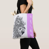 Bloemenwinkel lokaal, stad tote bag (Dichtbij)