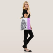 Bloemenwinkel lokaal, stad tote bag (Op model)