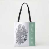 Bloemenwinkel lokaal, stad tote bag (Voorkant)