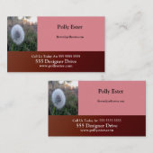 Bloemenwinkel Maak Je Eigen Makkelijke Algemene Sp Visitekaartje (Voorkant / Achterkant)