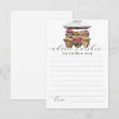 Bloemenwinkel Markt Vrijgezellenfeest Advies Spel  Kaart (Voorkant / Achterkant)