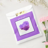 bloemenwoestijn bedankzakje (Gezegeld)