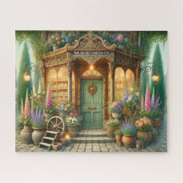 Bloemenzaak Tuinierster's Klinkerstraat Secret Gar Legpuzzel