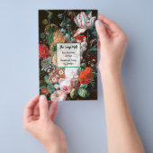 Bloemenzeep inpakpapier 5.5 "x8.5" flyer (Hand)