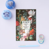 Bloemenzeep inpakpapier 5.5 "x8.5" flyer (Enkel)