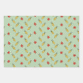 Bloemenzomer.Romance van de zomerhitte Inpakpapier Vel (Voorkant 2)