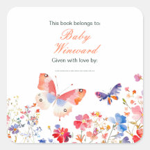 Bloemenzomer Vlinder Baby Shower