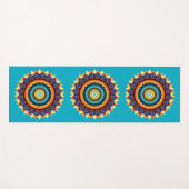 Bloemenzon Mandala Yogamat (Voorkant (horizontaal))