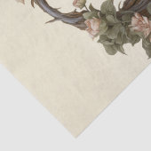 Bloemenzwanen  Shabby Chic Decoupage Tissuepapier (Detail)