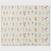 Bloemerpapier Elegante Natuur Cadeaupapier (Vlak)