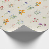 Bloemerpapier Elegante Natuur Cadeaupapier (Hoek)