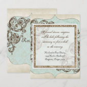 bloemetjes met een wrik informatiekaartje (Voorkant / Achterkant)