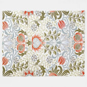  bloemetjesbehang van William Morris (1879) Fleece Deken (Voorkant (Horizontaal))