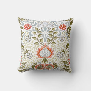  bloemetjesbehang van William Morris (1879) Kussen