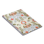  bloemetjesbehang van William Morris (1879) Notitieboek (Rechterzijde)