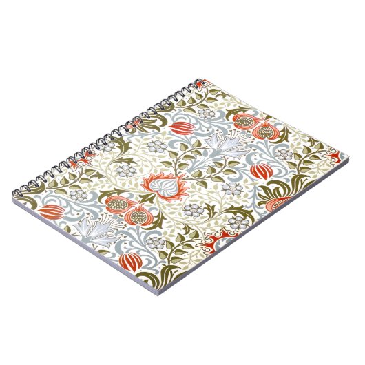  bloemetjesbehang van William Morris (1879) Notitieboek (Linkerzijde)