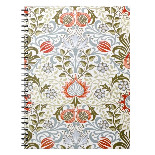  bloemetjesbehang van William Morris (1879) Notitieboek (Voorkant)