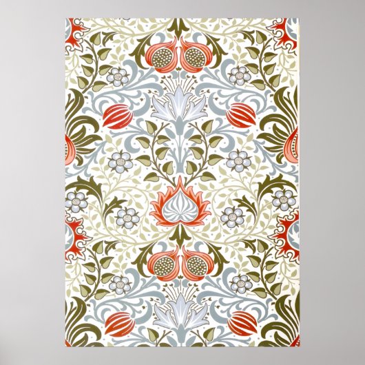  bloemetjesbehang van William Morris (1879) Poster (Voorkant)
