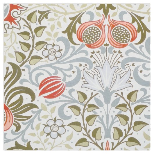 bloemetjesbehang van William Morris (1879) Stof (Swatch)