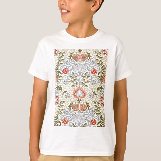 bloemetjesbehang van William Morris (1879) T-shirt (Voorkant)