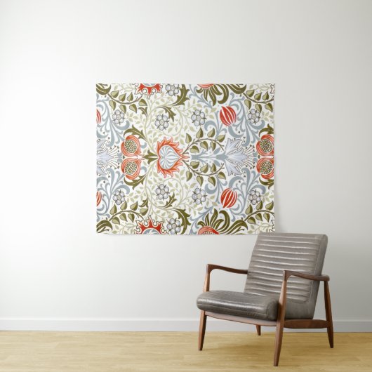  bloemetjesbehang van William Morris (1879) Wandkleed (In Situ (horizontaal))