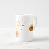 Bloemexplosie Bone China Kopen Collectie Porselein Kop (Voorkant rechts)