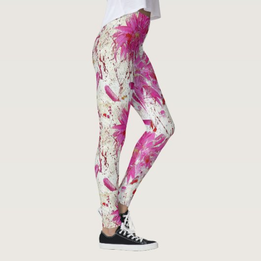 Bloemexplosie Leggings (Rechts)